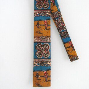 Rooster Vintage Flat/Square End Men's Cotton Tie
